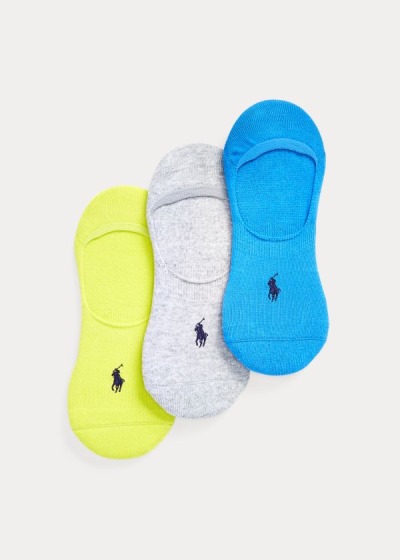 Calcetines Polo Ralph Lauren Hombre Azules - Sneakers Liner 3-Pack - NVOKF0841